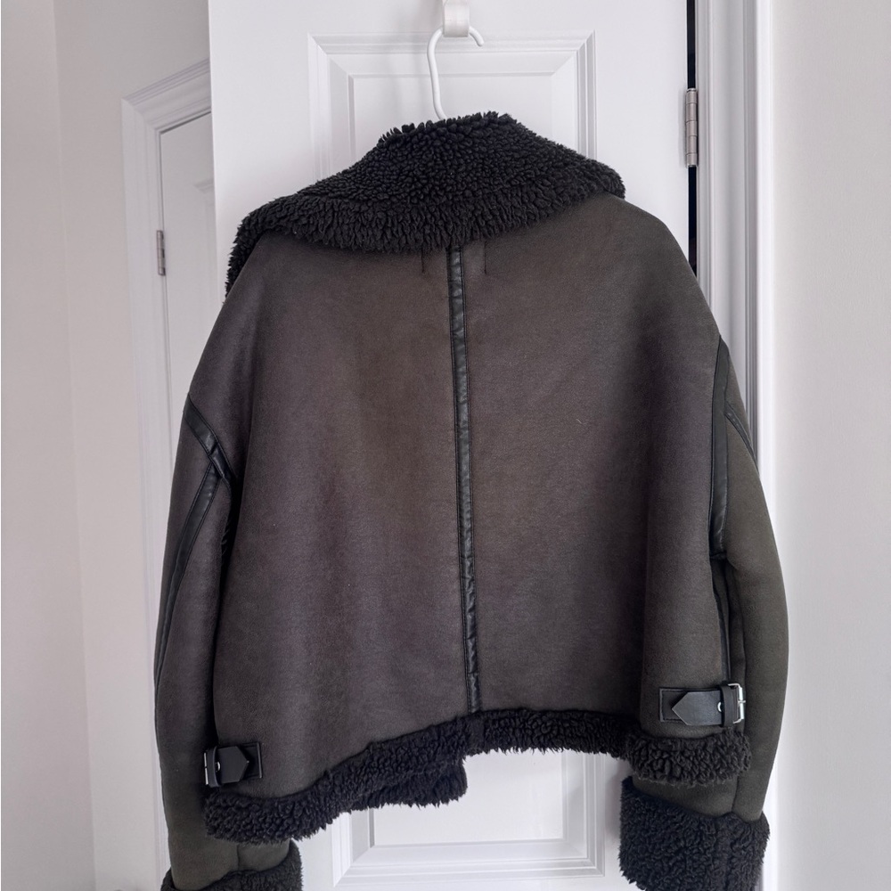 ZARA Shearling Jacket - Picture 3 of 3